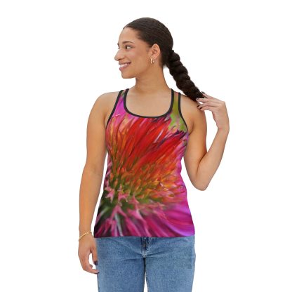 Fiery Bloom Tank Top | Women's Tank Top | EI Fashion Apparel - Image 4