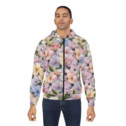 Blossom Breeze Zip Hoodie | Unisex | EI Fashion Apparel - Image 4