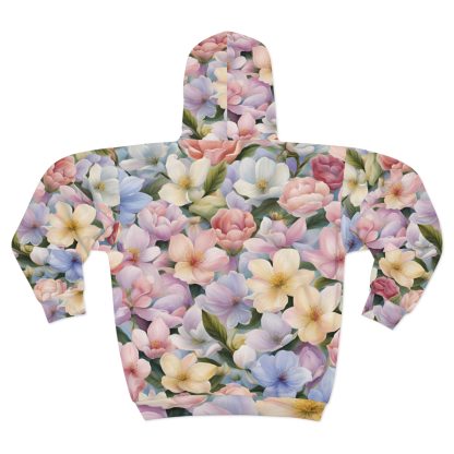 Blossom Breeze Zip Hoodie | Unisex | EI Fashion Apparel - Image 2