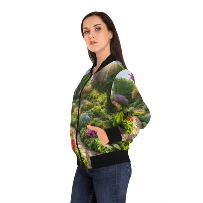 Garden Path Bomber Jacket | EI Fashion Apparel - Image 6