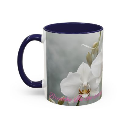 Accent Coffee Mug | Ghost Orchids | 5 Colors | 11 and 15 oz - Image 16