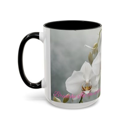 Accent Coffee Mug | Ghost Orchids | 5 Colors | 11 and 15 oz - Image 28