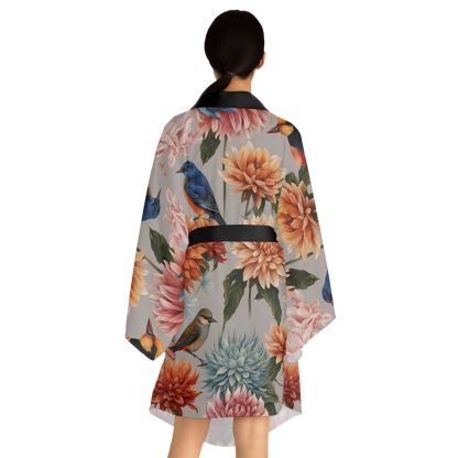 Serenity Garden Kimono Robe | EI Fashion Apparel - Image 5