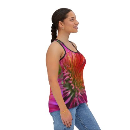 Fiery Bloom Tank Top | Women's Tank Top | EI Fashion Apparel - Image 7