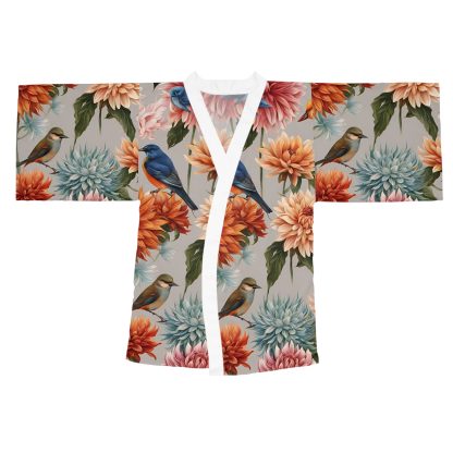 Serenity Garden Kimono Robe | EI Fashion Apparel - Image 6