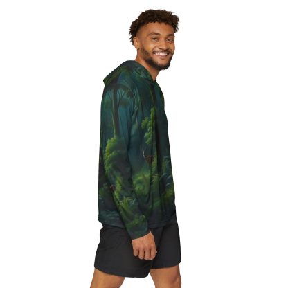 Men's Sports Warmup Hoodie | Forest Explorer | EI Apparel - Image 6