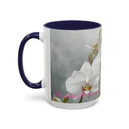 Accent Coffee Mug | Ghost Orchids | 5 Colors | 11 and 15 oz - Image 34