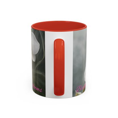 Accent Coffee Mug | Ghost Orchids | 5 Colors | 11 and 15 oz - Image 5