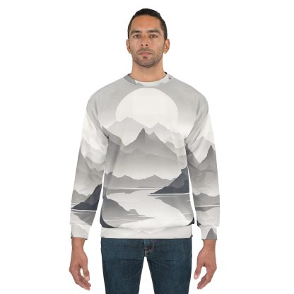 Serenity Peaks Unisex Crewneck Sweatshirt | EI Fashion Apparel - Image 3