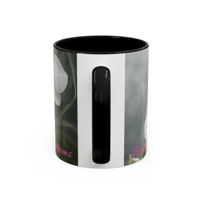 Accent Coffee Mug | Ghost Orchids | 5 Colors | 11 and 15 oz - Image 11