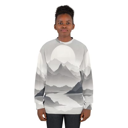 Serenity Peaks Unisex Crewneck Sweatshirt | EI Fashion Apparel - Image 4