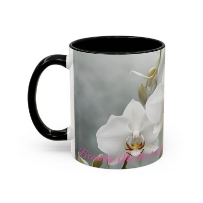 Accent Coffee Mug | Ghost Orchids | 5 Colors | 11 and 15 oz - Image 10