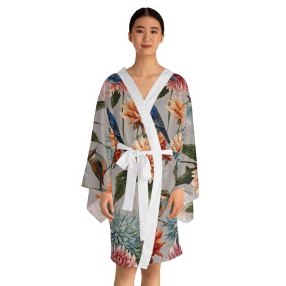 Serenity Garden Kimono Robe | EI Fashion Apparel - Image 9