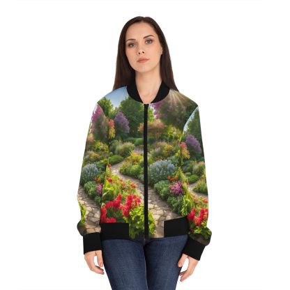 Garden Path Bomber Jacket | EI Fashion Apparel - Image 3