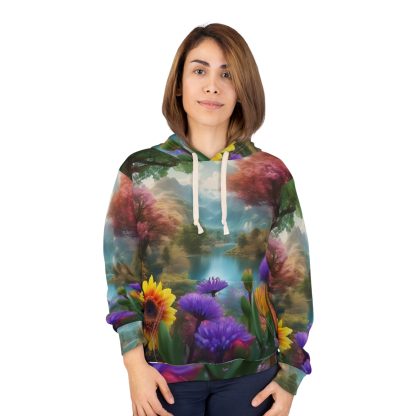 Enchanted Forest Pullover Hoodie |Unisex | EI Fashion Apparel - Image 3