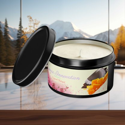 Mango Coconut Delight Candle | Tropical Retreat | 4oz, 8oz - Image 12