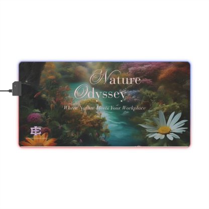 LED Gaming Mouse Pad | Nature Odyssey | EI Essentials - Image 9