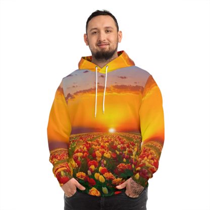 Sunset Blossom Hoodie | EI Fashion Apparel - Image 4