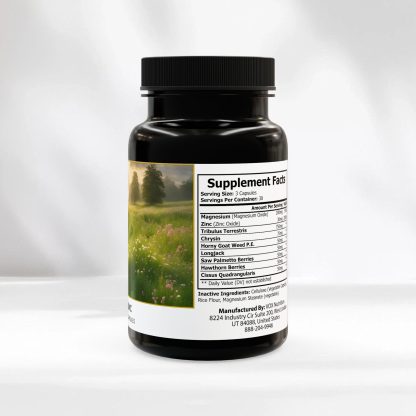 Magnesium and Zinc Supplement | 90 Capsules - Image 3