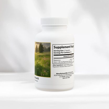 Magnesium Glycinate Supplement | 60 Capsules - Image 3