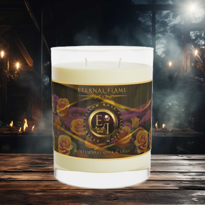 Eternal Flame | Essence Yellow Rose Signature | Minted Lavender and Sage | 11oz - Image 2