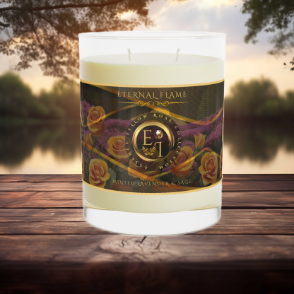 Eternal Flame | Essence Yellow Rose Signature | Minted Lavender and Sage | 11oz - Image 4