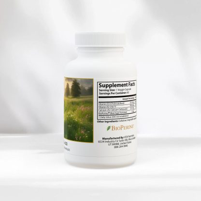 Vitamin K2 + D3 Supplement | 60 Capsules - Image 3