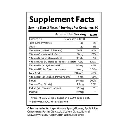 Multivitamin Gummies for Adults | 60 Gummies - Image 6