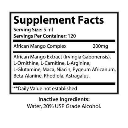 African Mango Drops Supplement | 60ml (2 fl. oz) - Image 7