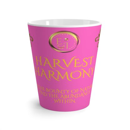 Harvest Her Pink Latte | 12oz Latte Mug | Sips of Serenity - Image 5