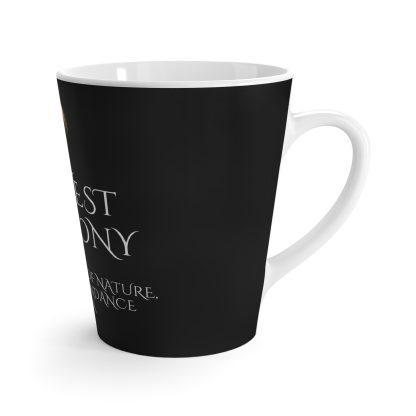 Harvest His Black Latte | 12oz Latte Mug | Sips of Serenity - Image 3