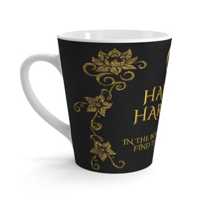 Harvest Her Black Latte | 12oz Latte Mug | Sips of Serenity - Image 4