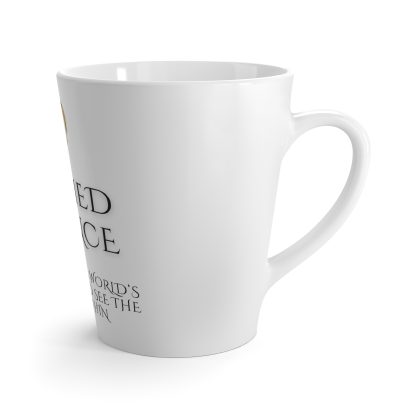 Unified His White Latte | 12oz Latte Mug | Sips of Serenity - Image 6