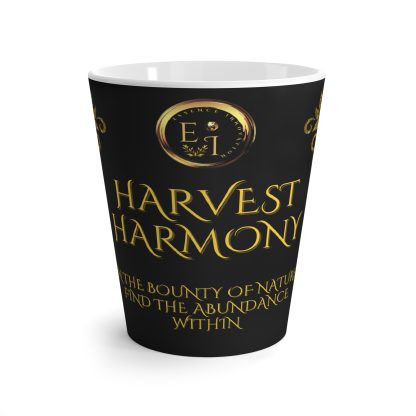 Harvest Her Black Latte | 12oz Latte Mug | Sips of Serenity - Image 5