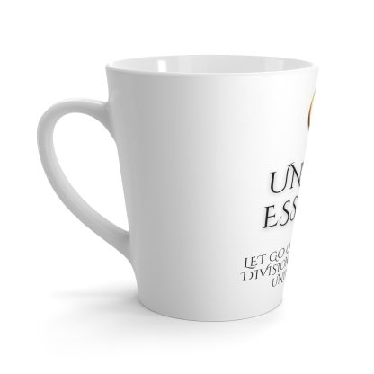 Unified His White Latte | 12oz Latte Mug | Sips of Serenity - Image 5