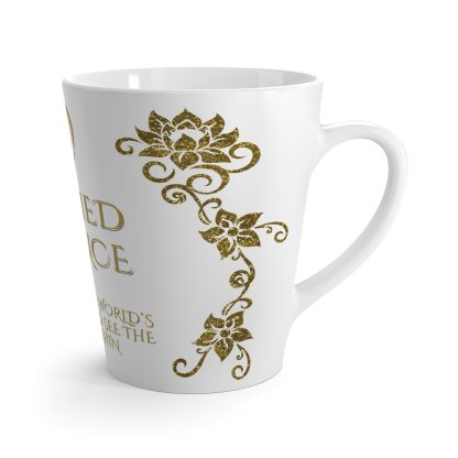 Unified Her White Latte | 12oz Latte Mug | Sips of Serenity - Image 3