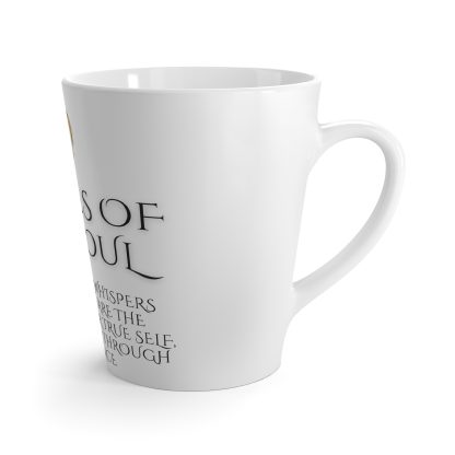 Echoes His White Latte | 12oz Latte Mug | Sips of Serenity - Image 6