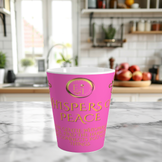 SoS01 Whispers of Peace | Hers | Pink Latte Mug