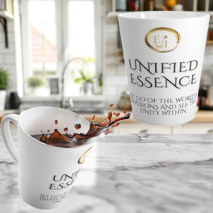 Unified His White Latte | 12oz Latte Mug | Sips of Serenity