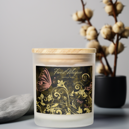 Tropical Bliss | Mango Coconut | Luxury Frosted Candle 11oz