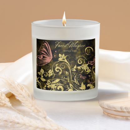 Tropical Bliss | Mango Coconut | Luxury Frosted Candle 11oz - Image 7