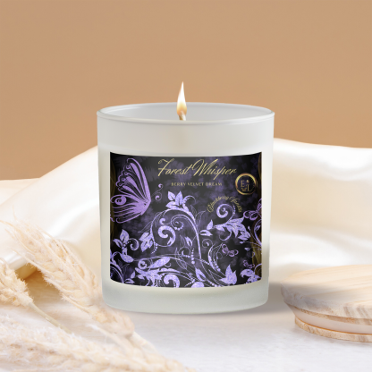 Berry Velvet Dream Candle | Blackberry Vanilla | Luxury Frosted Candle 11oz