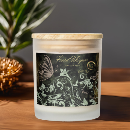 Lavender Serenity | Lavender | Luxury Frosted Candle 11oz - Image 4