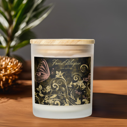 Pure Essence | Fragrance Free | Luxury Frosted Candle 11oz - Image 2