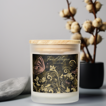 Pure Essence | Fragrance Free | Luxury Frosted Candle 11oz - Image 6