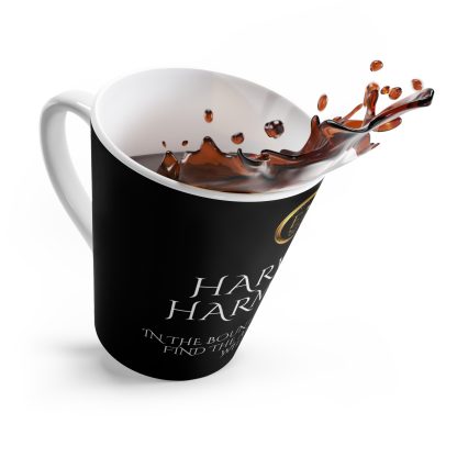 Harvest His Black Latte | 12oz Latte Mug | Sips of Serenity - Image 2