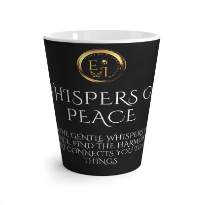 SoS04 Whispers of Peace | His | Black Latte Mug