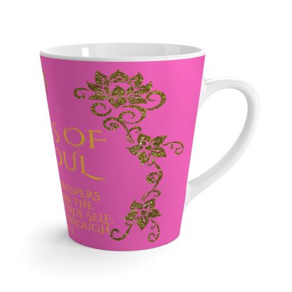 Echoes Her Pink Latte | 12oz Latte Mug | Sips of Serenity - Image 3