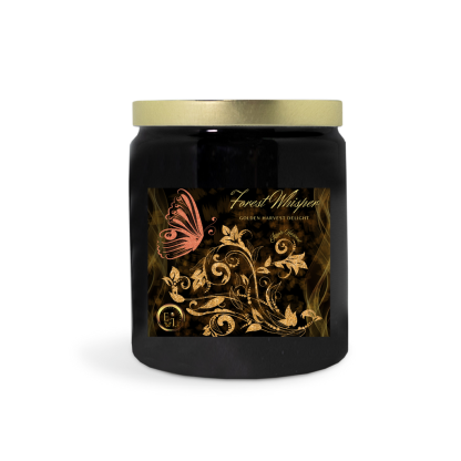 Forest Whisper Candle | Golden Harvest Delight | Luxe Ceramic