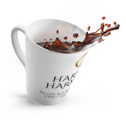 Harvest His White Latte | 12oz Latte Mug | Sips of Serenity - Image 2